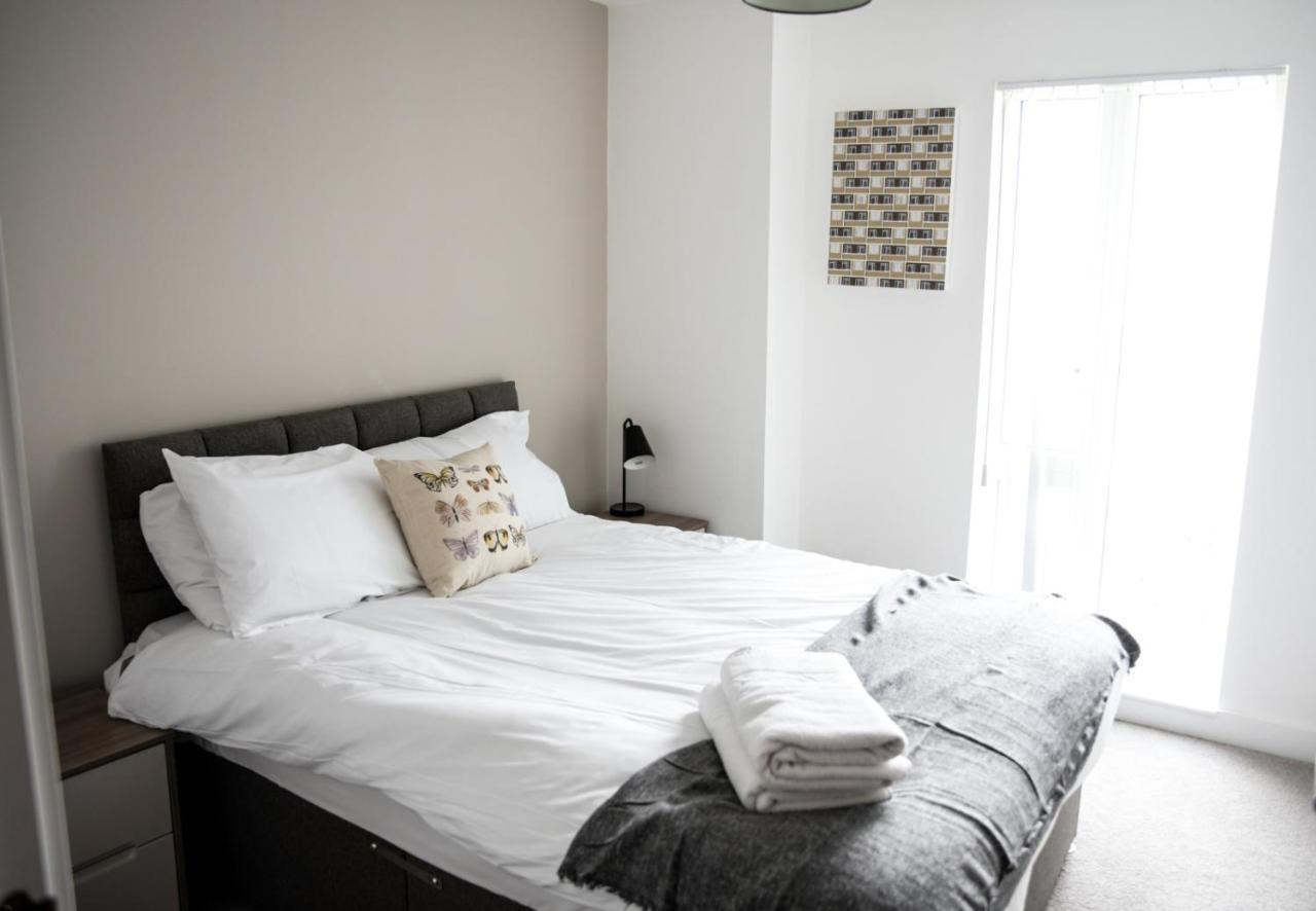 Onpoint Apartments - Spacious 2 Bedroom Apt - City Centre With Balcony Mánchester Exterior foto
