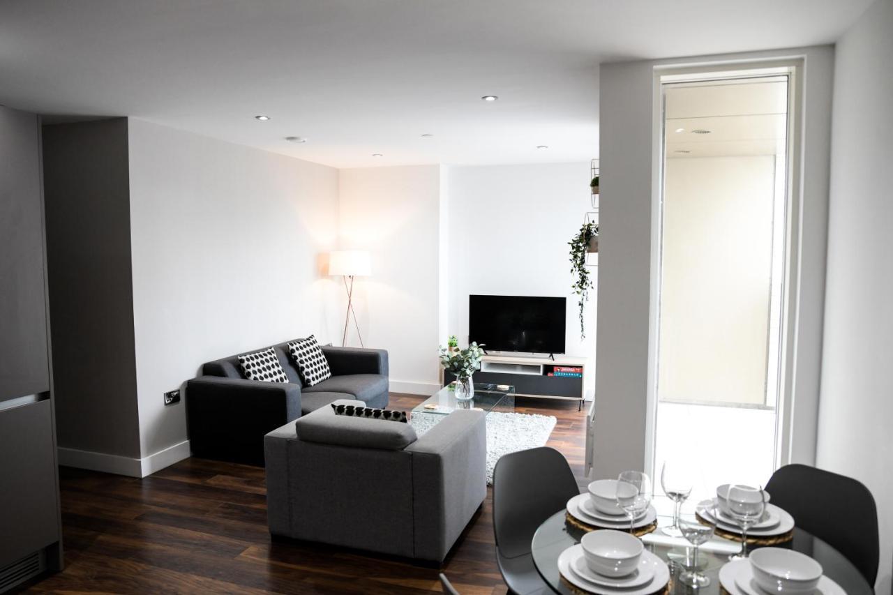 Onpoint Apartments - Spacious 2 Bedroom Apt - City Centre With Balcony Mánchester Exterior foto